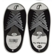 16 шт/лот Т Форма унисекс спортивные беговые шнурки без завязок эластичный силиконовый шнурок для обуви