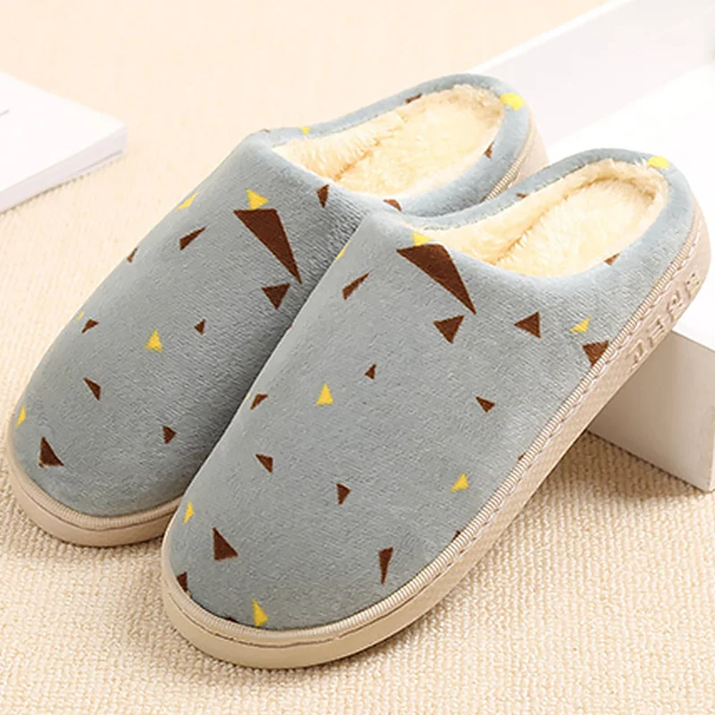 

Fur slippers women winter shoes 2018 elegant mixed colors large size 35-44 plush warm female slipper zapatos mujer