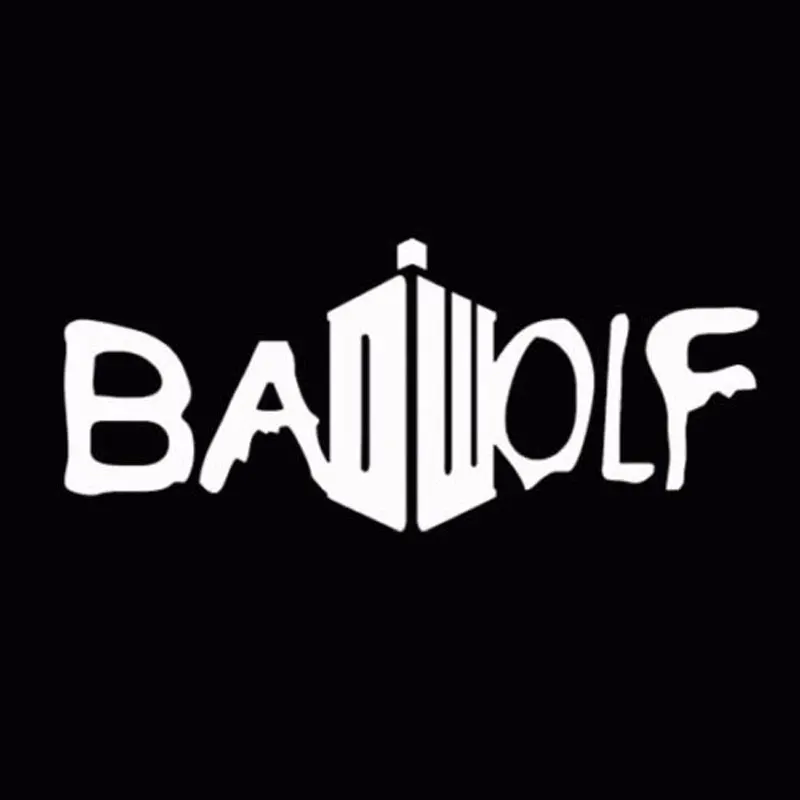 Виниловая наклейка на окно для ноутбука Bad Wolf Tardis Dr Who 17 8 см * 7 6 забавная стайлинга