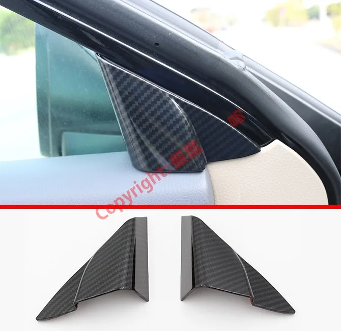 

Carbon Fiber Style Interior A Pillar Cover Trim For Toyota Camry MK8 2018 2019 Car Accessories Stickers