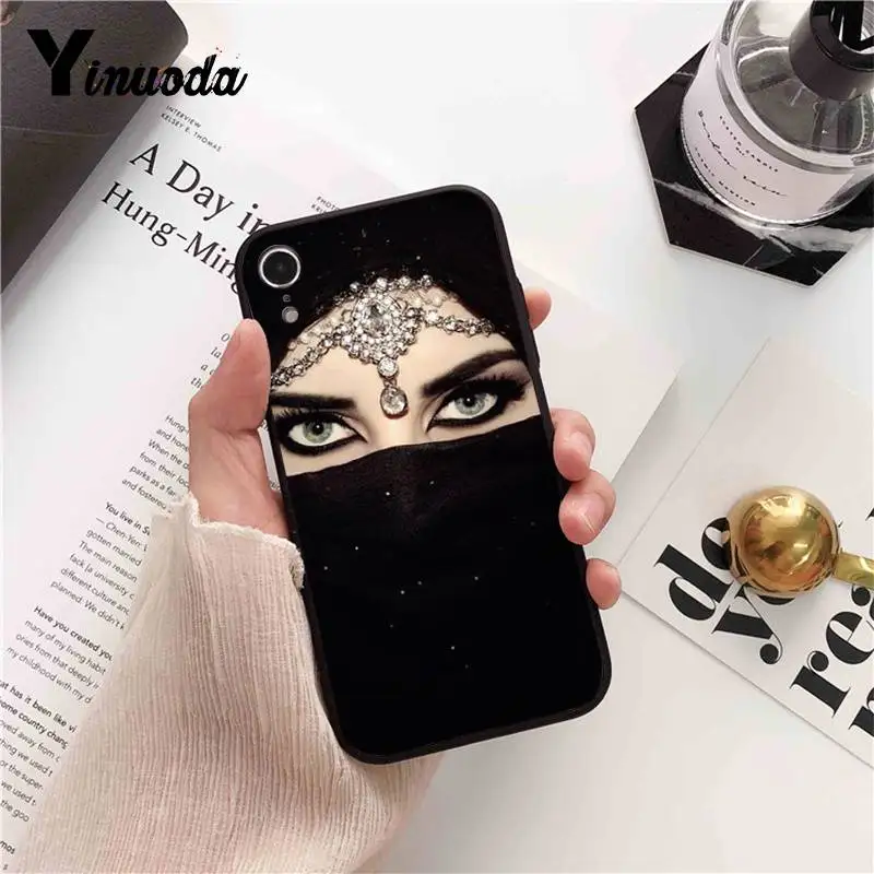 Oriental Woman In Face Muslim Islamic Gril Eyes
