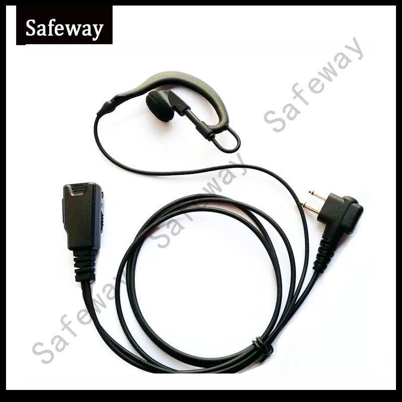 Acoustic Tube Ear piece Speaker Mic For Motorola GP68 GP300 GP350 CP185 CP200