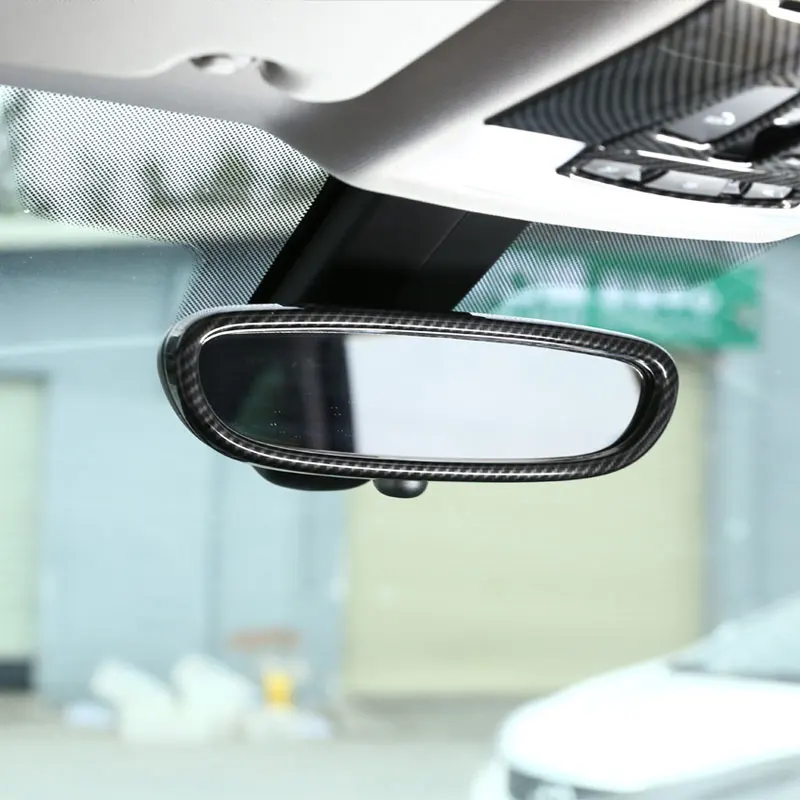 ABS внутреннее зеркало заднего вида рамка накладка автомобильные аксессуары для Bmw X1 F48- 1 серия F20 2011- 1 шт