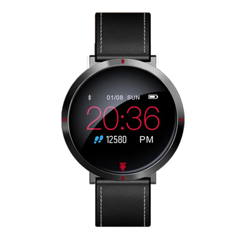 

Sports Men Women Smart Watch Bracelet Fashion Round Color Screen Waterproof Fitness Sport Wristwatch Heart Rate Blood Pressure