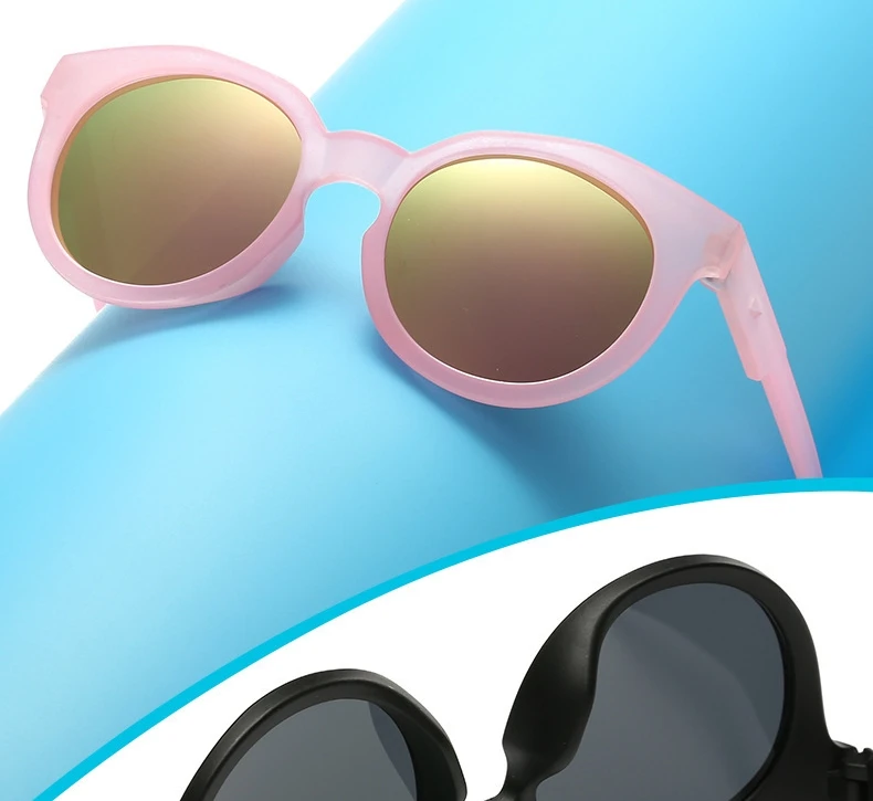 Ywjanp, детские солнцезащитные очки, цветные, отражающие, зеркальные, солнцезащитные очки для детей, для мальчиков и девочек, защита UV400, очки, очки