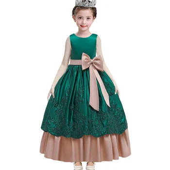 

2020 Pageant dresses for girls Long princess dress wedding girls clothes baby costume first communion ball gown evening dresses