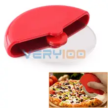 Абсолютно прокатный ручной дисковый нож для пиццы рулон слайсер съемное лезвие легкая чистка