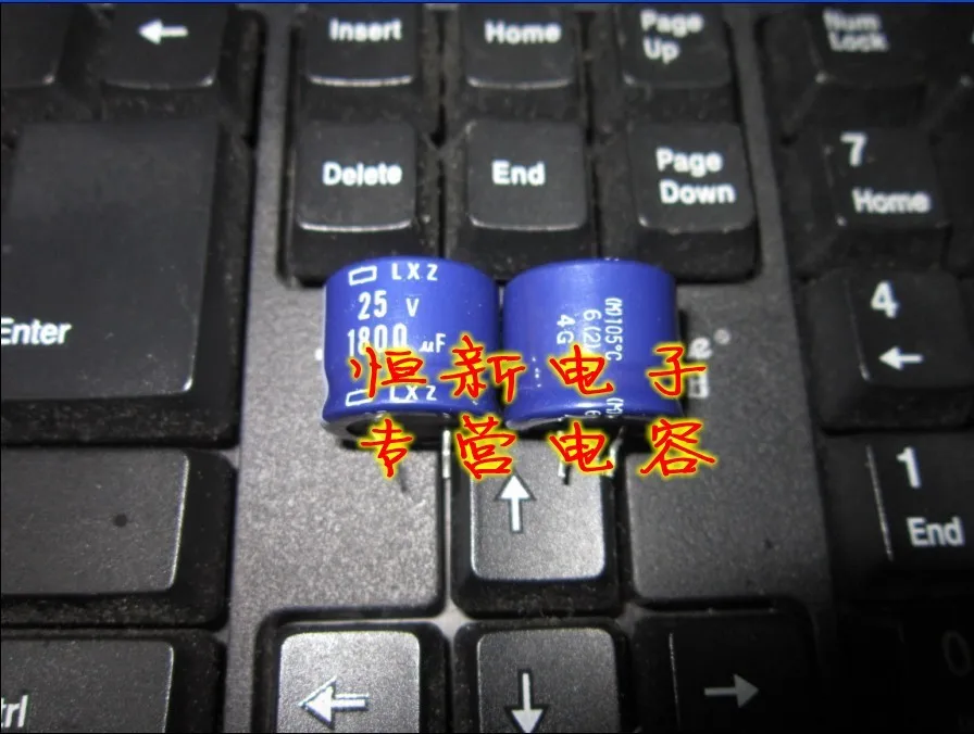 10 шт./лот 25V1800UF 18x15 lxz 1800 мкФ 25 В Nippon Ultra Low ESR конденсатора | Обустройство дома