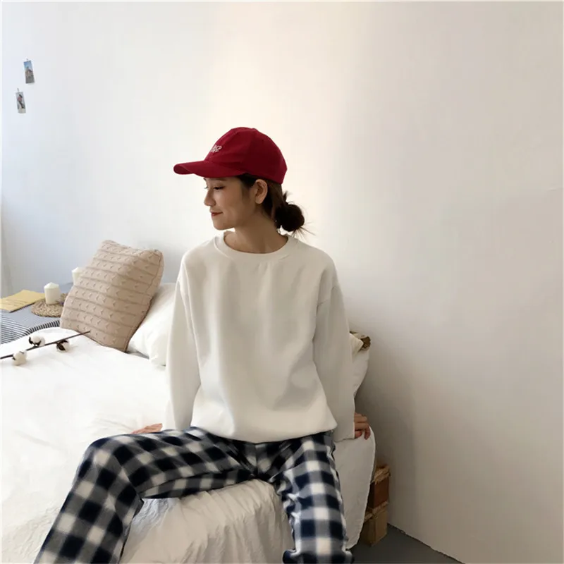 Sudaderas Mujer,, Harajuku, одноцветная толстовка, женская, с длинным рукавом, с капюшоном, свободная, женские толстовки, свитшоты, повседневный спортивный костюм