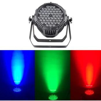 

16unites Outdoor wash par rgb led stage par dj dmx rgb spot waterproof led par rgb 54x3w 3in1 wall wash led par for wedding