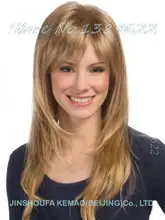 2017 Time-limited Fashion Black Women Unprocessed Glueless Brazilian Virgin Hair With Bangs Natural Hairline Human Lace Wigs