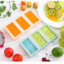 Силиконовая форма для мороженого на палочке Творческий трех пресс-форм