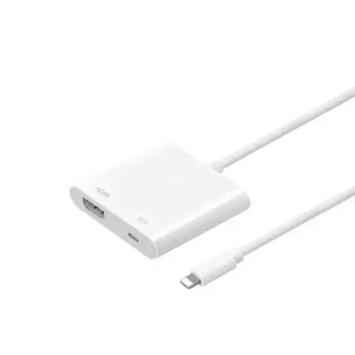 Lightning1 к HDMI цифровой AV ТВ кабель адаптер для iPad iPhone X 8 7 6 Plus