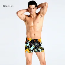 Женский купальный костюм с принтом, сексуальные плавки с средней талией, новые летние мужские быстросохнущие удобные пляжные плавки