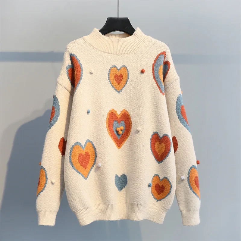 

winter new women sweaters and pullovers turtleneck thicken knitted warm fleece lady elegant outwear coat tops