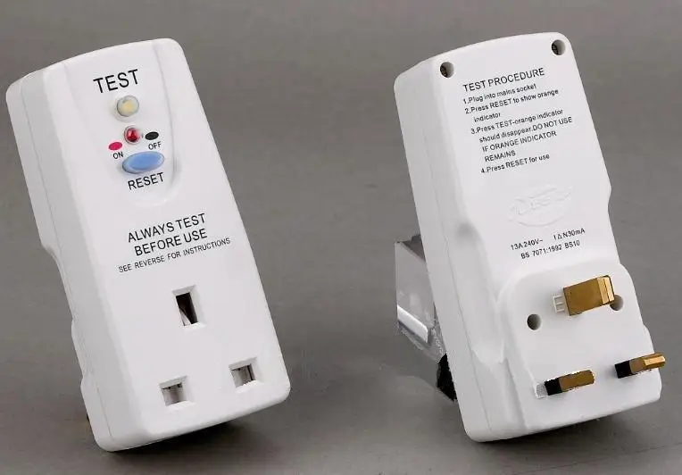 BS Portable Residual Current Devices/PRCD/GFCI,Safety plug power