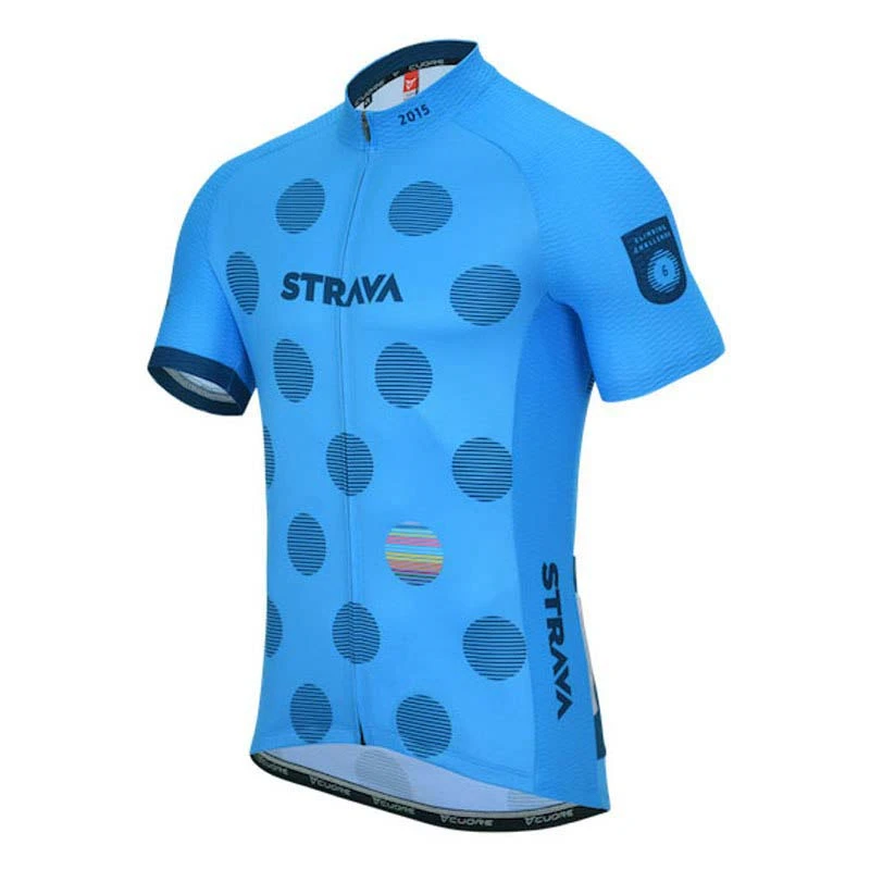 Short jersey STRAVA Мужская дышащая Pro велосипедная майка летняя MTB велосипедная одежда с коротким рукавом велосипедная одежда Hombre Ropa Maillot Ciclismo - Цвет: Short jersey