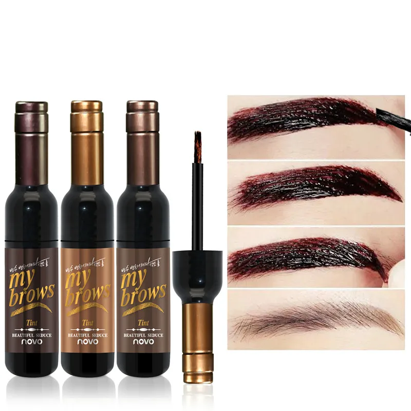 

Eye Brow Makeup 3D Peel Off Eyebrow Gel Waterproof Eyebrow Stencil New Brand Long Lasting Natural Eyebrow Tint Tattoo