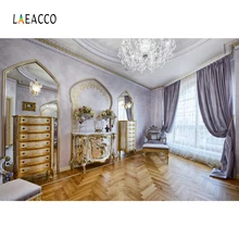 Buy Laeacco Palace Chandelier Luxury Curtain Armchair Photography Backgrounds Customized Photographic Backdrops For Photo Studio Free Shipping