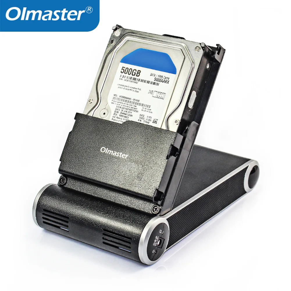 

OImaster 3.5'' HDD Enclosure Case USB 3.0 Laptop Hard Disk Drive Box 3.5 Inches SATA HDD SSD Enclosure Docking Station Case