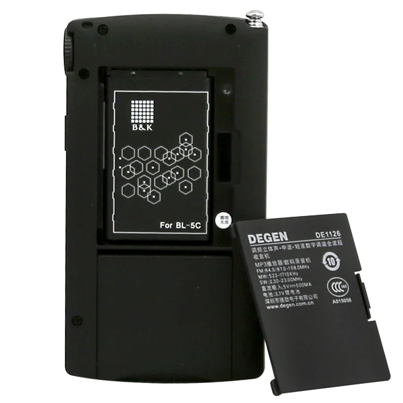 Новые Degen DE1126 коротковолновое DSP AM Мини фм радио ducha с оперативной памятью 4 ГБ MP3