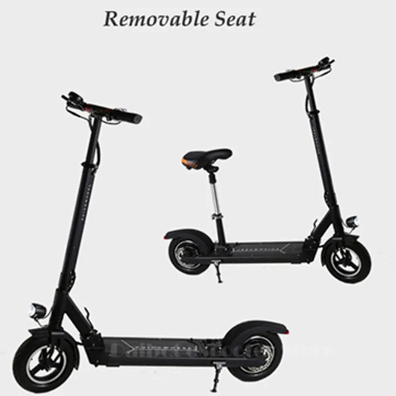 Top Daibot Electric Kick Scooter 2 Wheels Electric Scooters 36V 350W Portable 10 Inch Foldable Electric Scooter For Adult With Seat 9