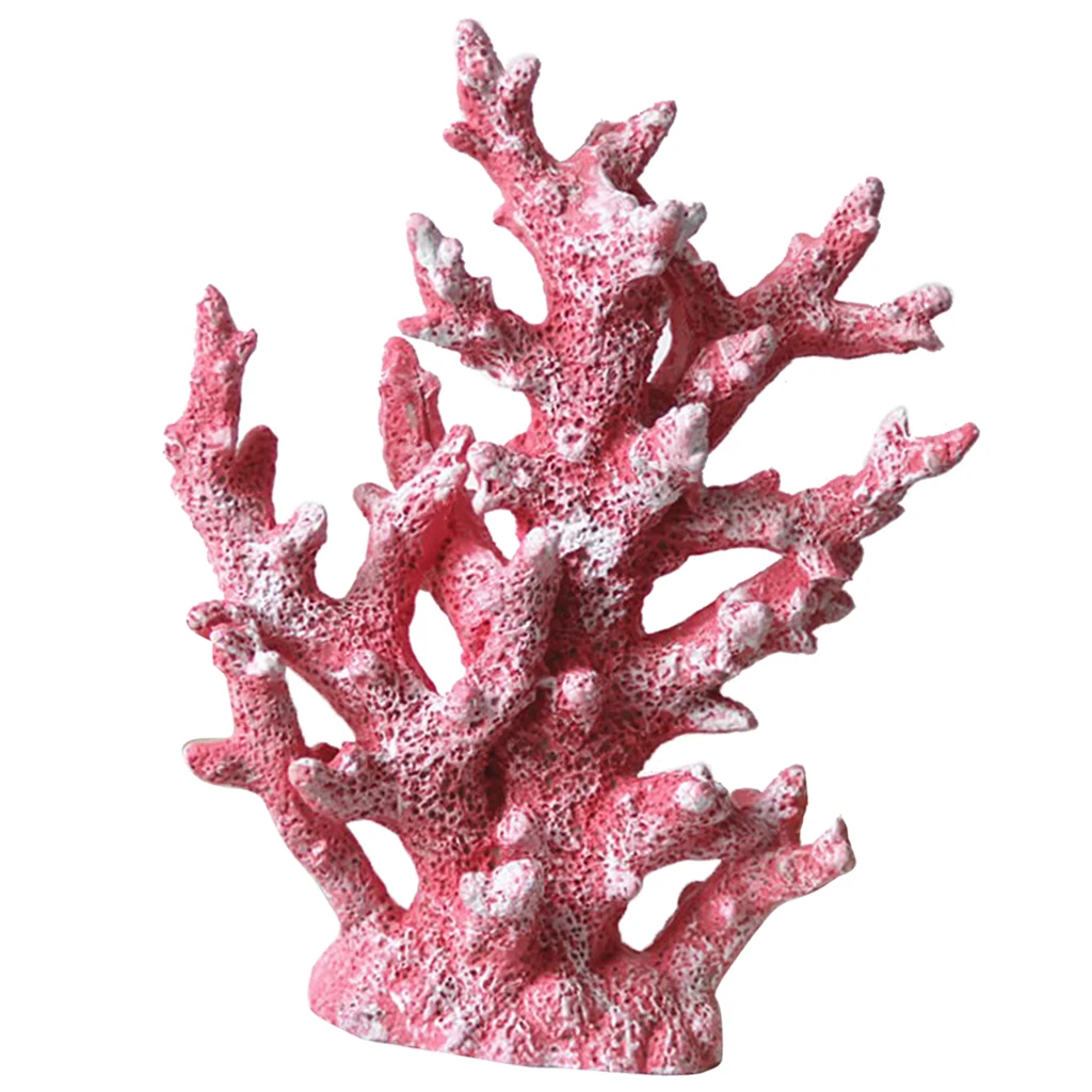 Sea Themed Reef Coral Aquarium Decor Corals Ornaments Fish Tank Underwater Decoration Pet Supplies  Artificial Coral Ornament