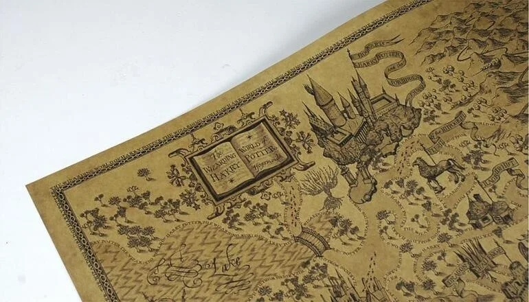 Mapa del merodeador - Harry Potter