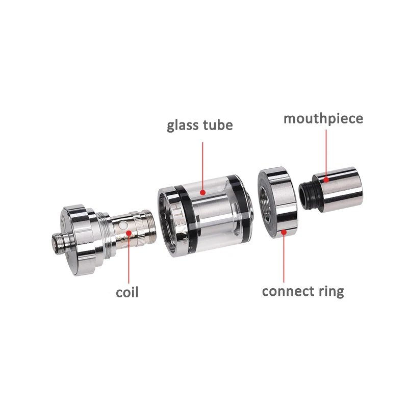 

HT 50W Replacement Atomizer Tank fit for HT50W Mini 80W 150W Electronic Cigarette Kit
