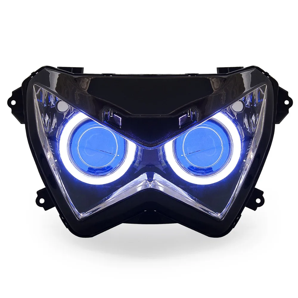 Buy KT Headlight for Kawasaki Z800 2013 2016 LED Angel