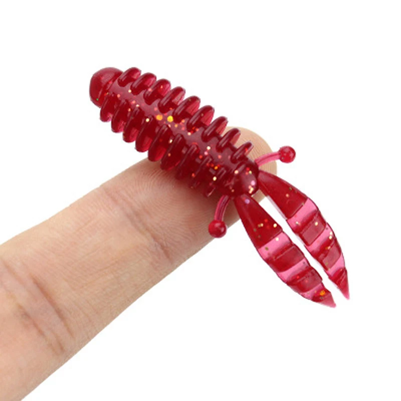 

5Pcs Soft Bait Silicone Lures 5.5cm 1.5g Fishing Lures Bass Pike Perch Soft Lure Shrimp Fishing Tackle Peche