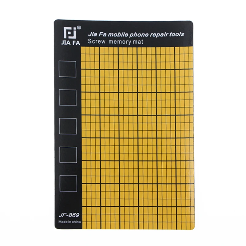 

JF-869 Universal Magnetic Screws Mat for Phone Repair, Size: 14.5x9cm