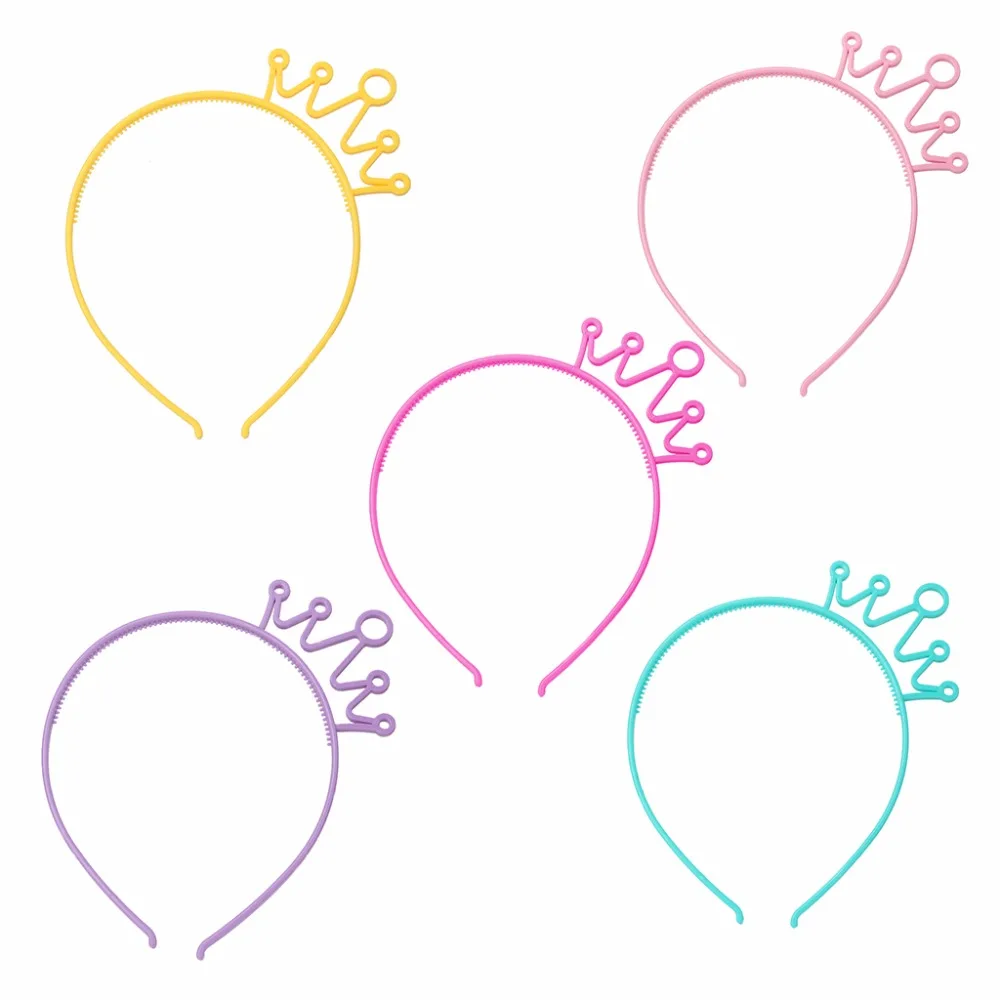 

New NoveltyChildren Kids Girls Crown Head Band Hairbands Hoop Tiara Headwear With Teeth Hot Hair Accessories For Women Girl
