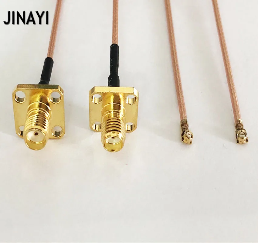 10 шт. IPEX IPX U. fl to SMA Female 4 отверстия фланцевое крепление панель разъем RG178