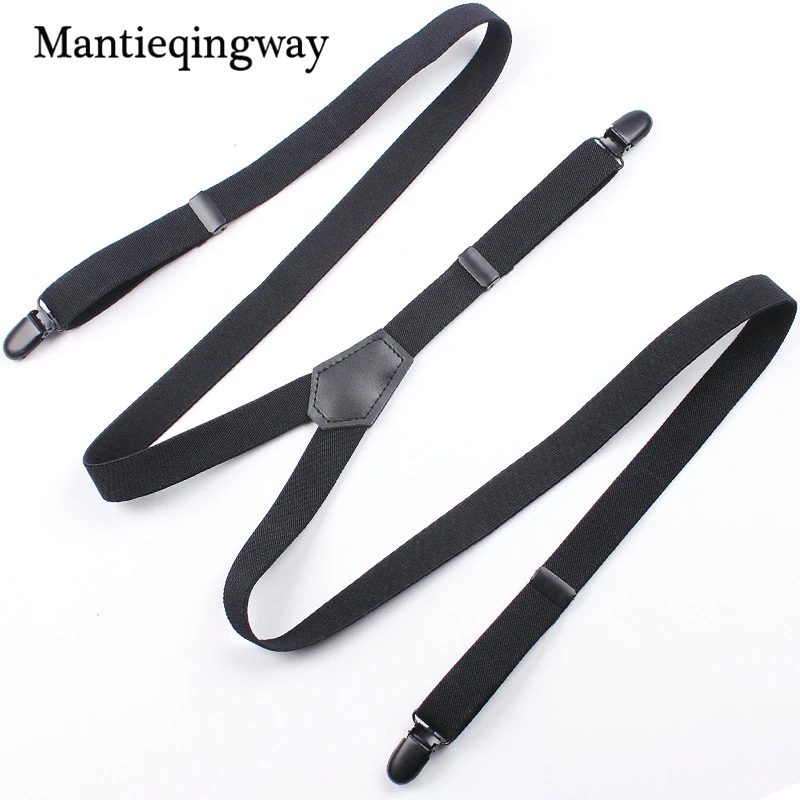 Aliexpress.com : Buy Mantieqingway Elastic Adjustable Pants Suspenders ...
