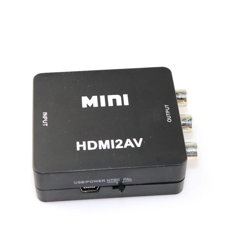 HDMI к RCA AV конвертер HDMI К AV адаптер Android tv Smart Box Ноутбук Chromecast для 1080P 720P 480P NTSC/PAL HDMI2AV