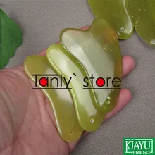 12 шт./лот массаж тела Guasha комплект треугольник лица красивые здравоохранения пластины нефрита подарок массаж гуаша диаграмма мешок