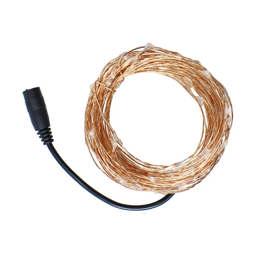 SXZM 10M 20M 30M 50M Waterproof Copper led string DC12V with DC connector Fairy light holiday decoration outdoor street Garden SXZM 10M 20M 30M 50M Waterproof Copper led string DC12V with DC connector Fairy light holiday decoration outdoor street Garden