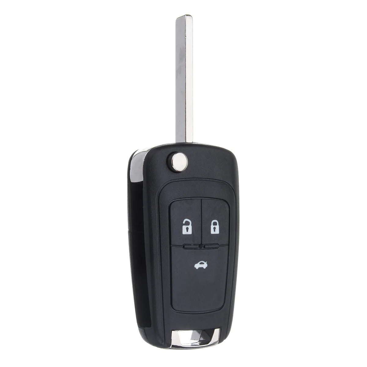 

3 Button For Chevrolet for Cruze Aveo 2011 2012 Car Flip Folding Remote Key Fob Case Shell & Blade