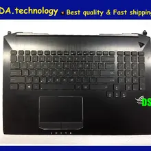 /оригинальная Подставка для рук для ASUS G750 G750JH G750JM G750JS G750JW US клавиатура верхняя крышка клавиатуры backligt сенсорная панель