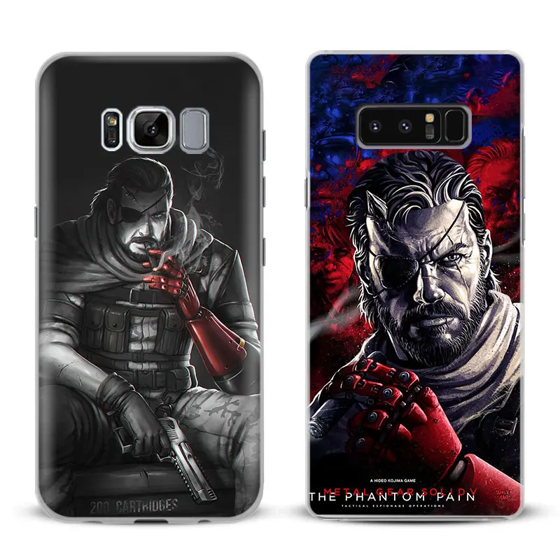 

Metal Gear Solid MGS V Big Phone Case Cover For Samsung Galaxy S4 S5 S6 S7 Edge S8 Plus Note 8 2 3 4 5 A5 A7 J5 2016 J7 2017