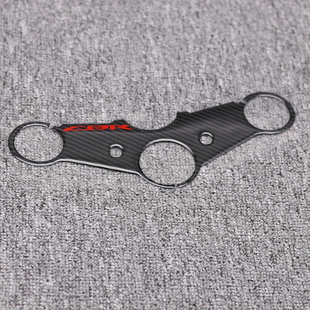 

Motorcycle Carbon Fiber Top Triple Clamp Yoke Sticker Case for HONDA CB400 VTEC III 2003-2008