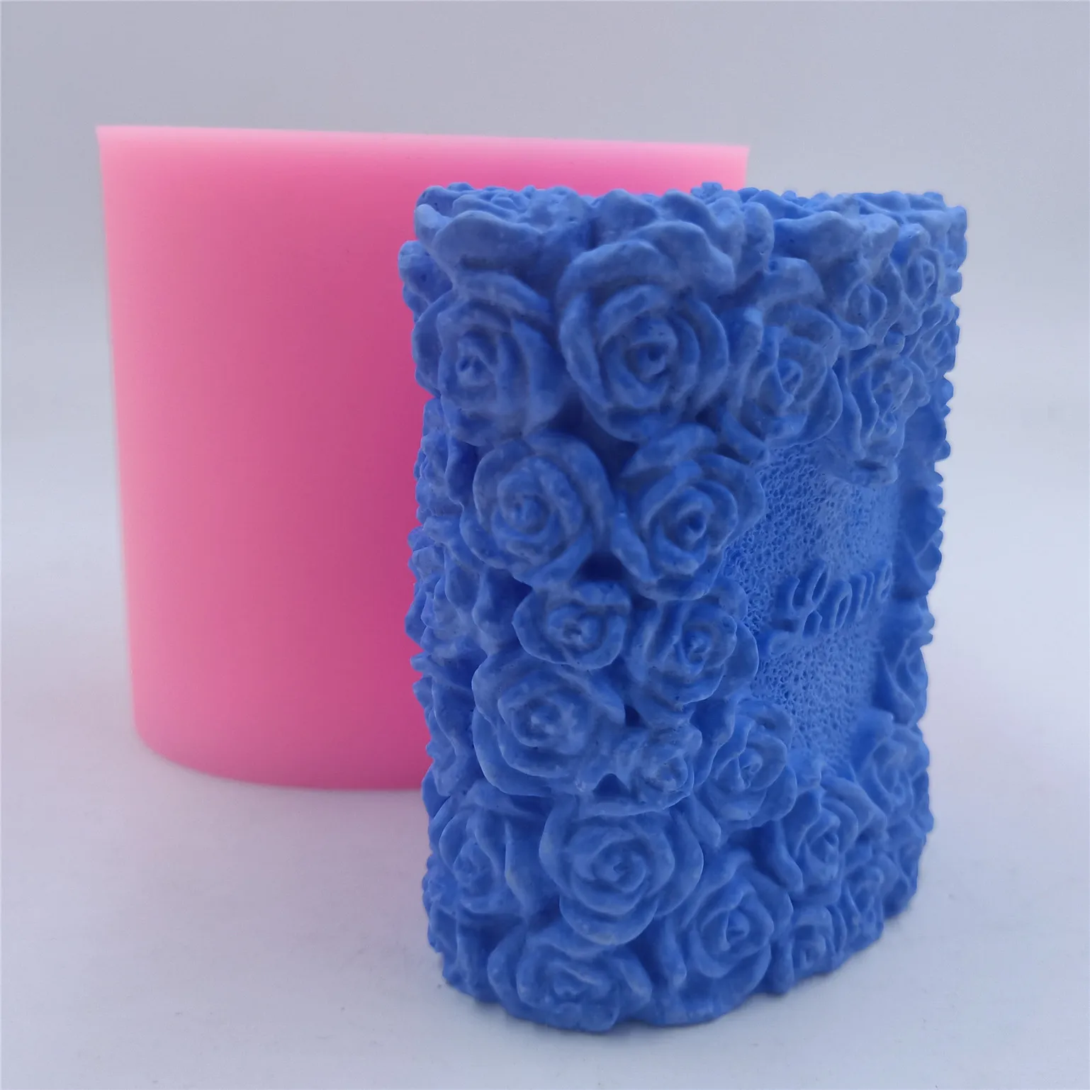 Силиконовая форма для украшения свечей Милое Свадебное искусство 3D изготовления