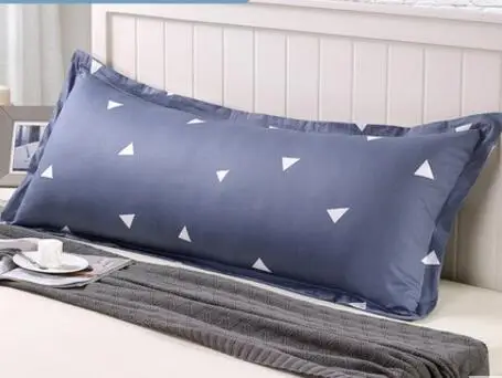 

120/150/180cm Couples pillowcase simple printed long pillow cover cushion pillow case bedroom