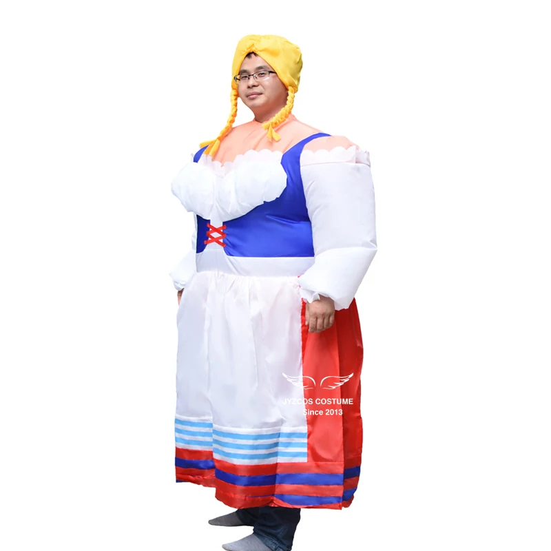 Inflatable Germany Lady costume  (3)