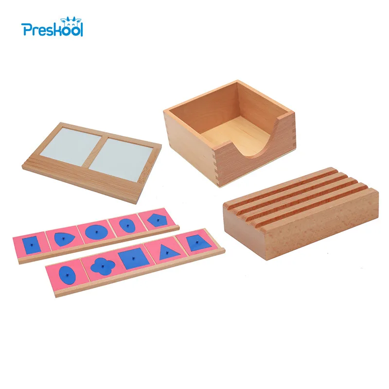 Bébé jouet Montessori inserts en métal avec 2 supports porte-crayons encart méta support traçage plateau Brinquedos Juguetes