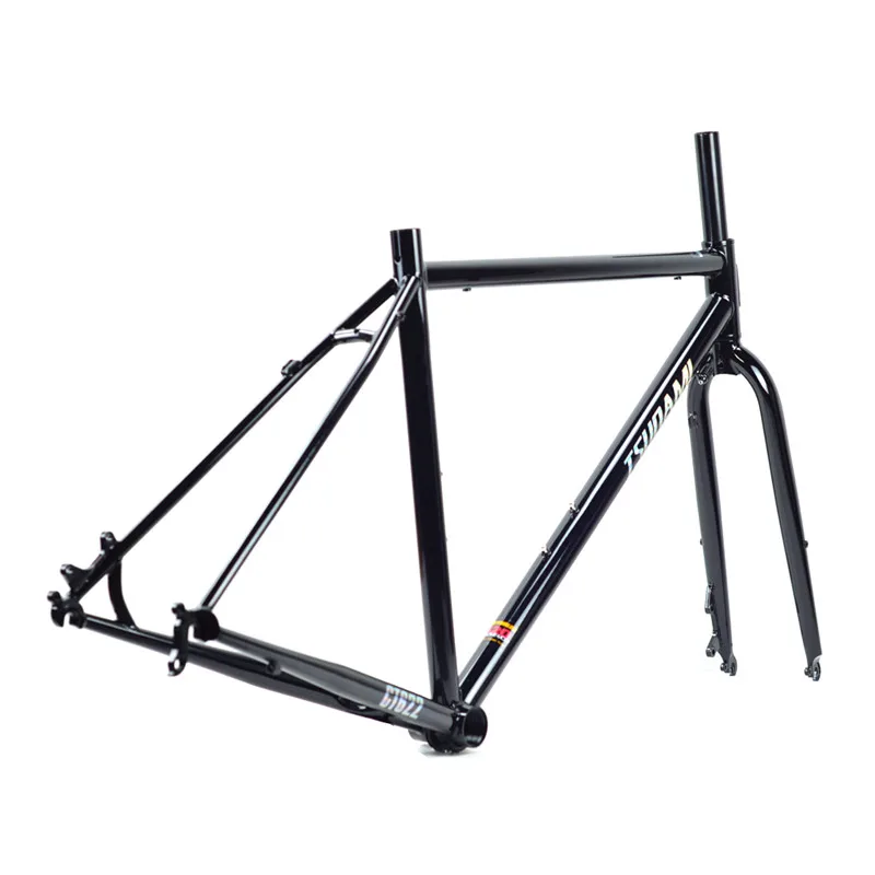 Clearance TSUNAMI MBT/ROAD Straight/Bend Road 28-inch Bicycle 700C 4130/520 Tourist Bicycle Frame Mechanical Disc Brake 43/47/50 3 Clearance TSUNAMI MBT/ROAD Straight/Bend Road 28-inch Bicycle 700C 4130/520 Tourist Bicycle Frame Mechanical Disc Brake 43/47/50 3