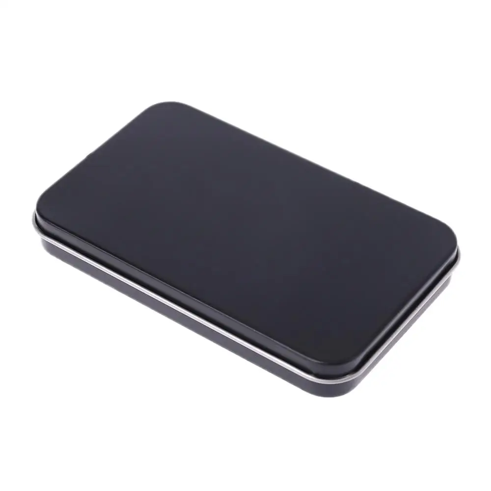 

Organizer Case Small Metal Tinplate Can Storage Box For Makeup Double Eyelid Sticker Money Coin Key