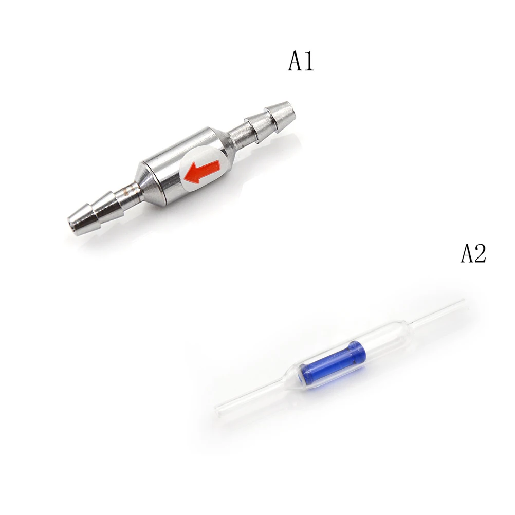 New One Way Stainless Steel CO2 Check Valve For Aquarium CO2 Diffuser Regulator