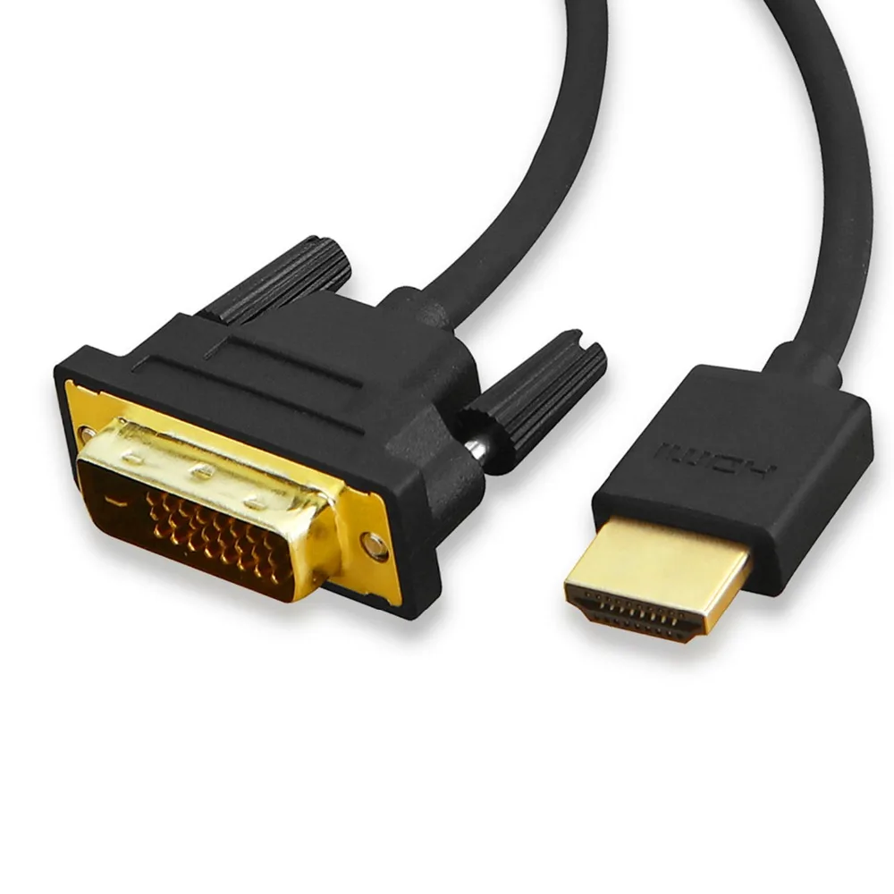 Кабель HDMI DVI Dual Link D 24 + 1 в адаптер двунаправленный для ЖК HDTV Xbox PS3 компьютерный